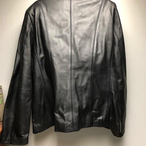 Marvin Richards Leather Coat NWOT - Picture 7 of 8